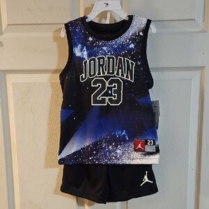 Jordan Little Boys’ Jordan 23 Printed Jersey Set: NEW WITH TAGS: SIZE 6